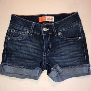 Girls denim shorts